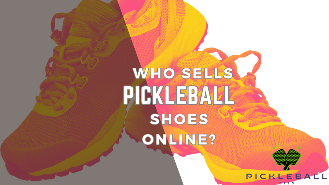 Orange shoes on a white background: Who sells pickleball shoes online in 2024