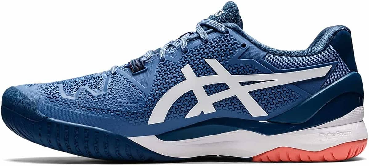 Blue Gel Resolution 8 Asics pickleball shoes