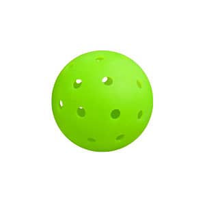 Luminous green InDuna pickleball Rota Molded design with a white background.