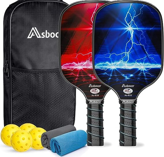 Asbocer Pickleball paddles set