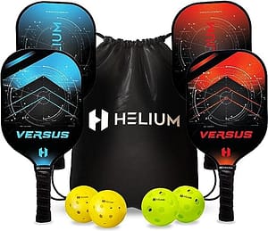 Helium Versus Pickleball Paddles Set Of 4 Review: Ideal To Get Your Family On The Pickleball Court