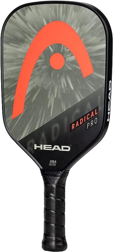 Head Radical Pro Pickleball Paddle Grey and orange